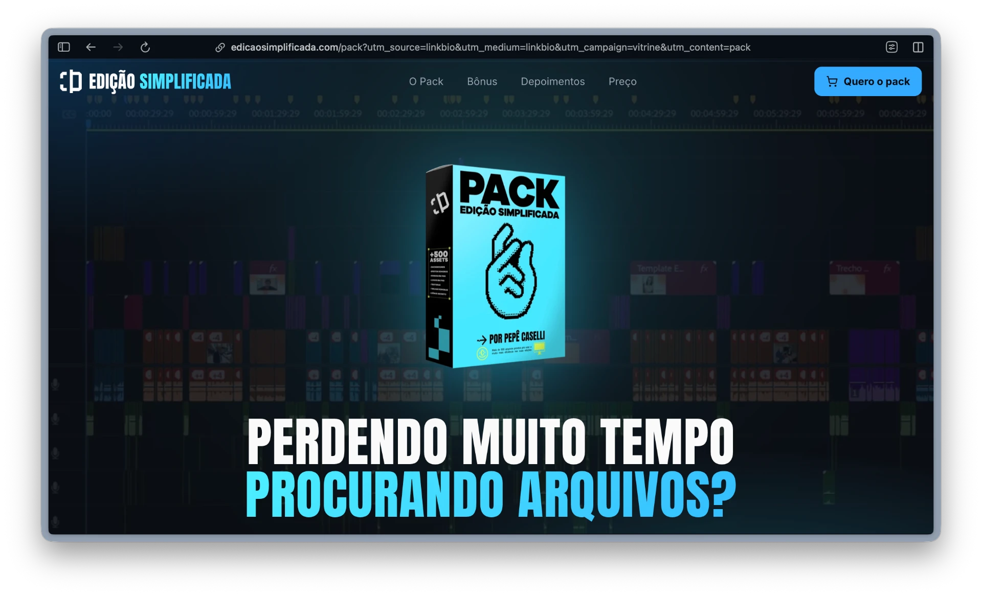 Pack Edição Simplificada